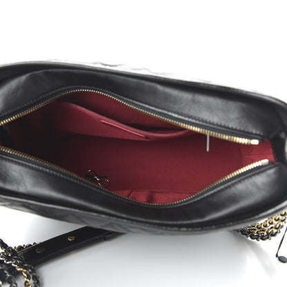 Chanel Aged Calfskin Quilted Medium Gabrielle Hobo Black 5 of 11