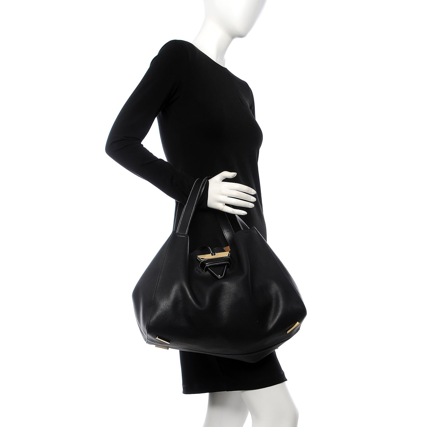 Loewe Calfskin Barcelona Tote Black 2 of 9