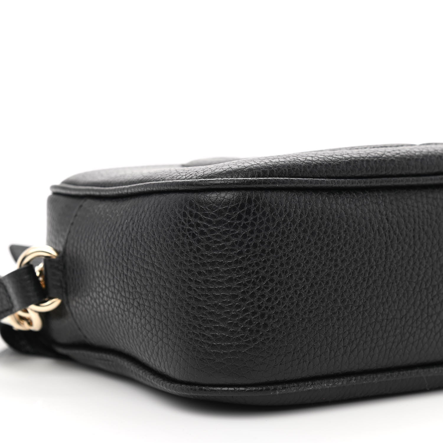 Gucci Pebbled Calfskin Small Soho Disco Bag Black 9 of 10