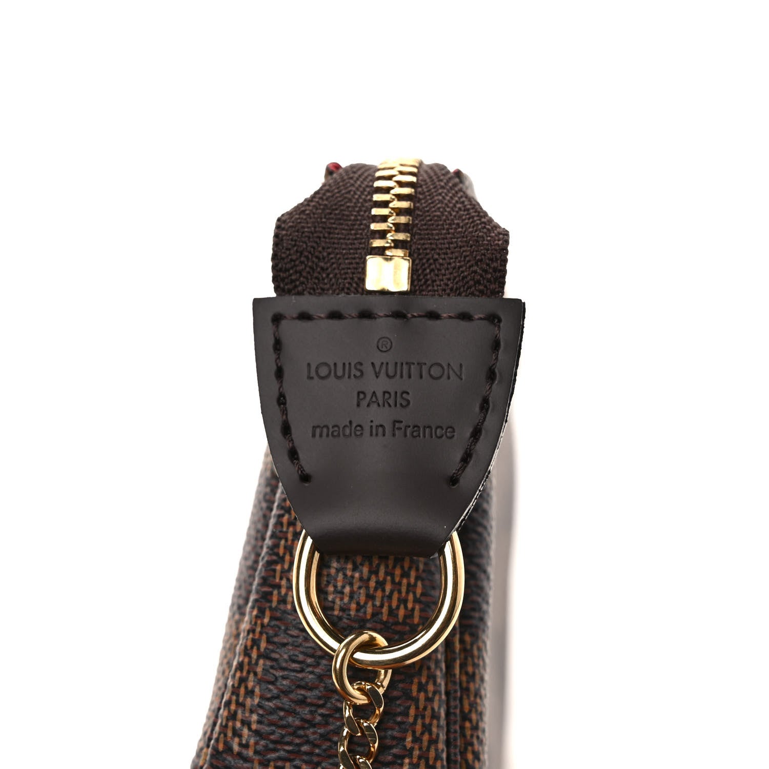 Louis Vuitton Damier Ebene Mini Pochette Accessories 6 of 6