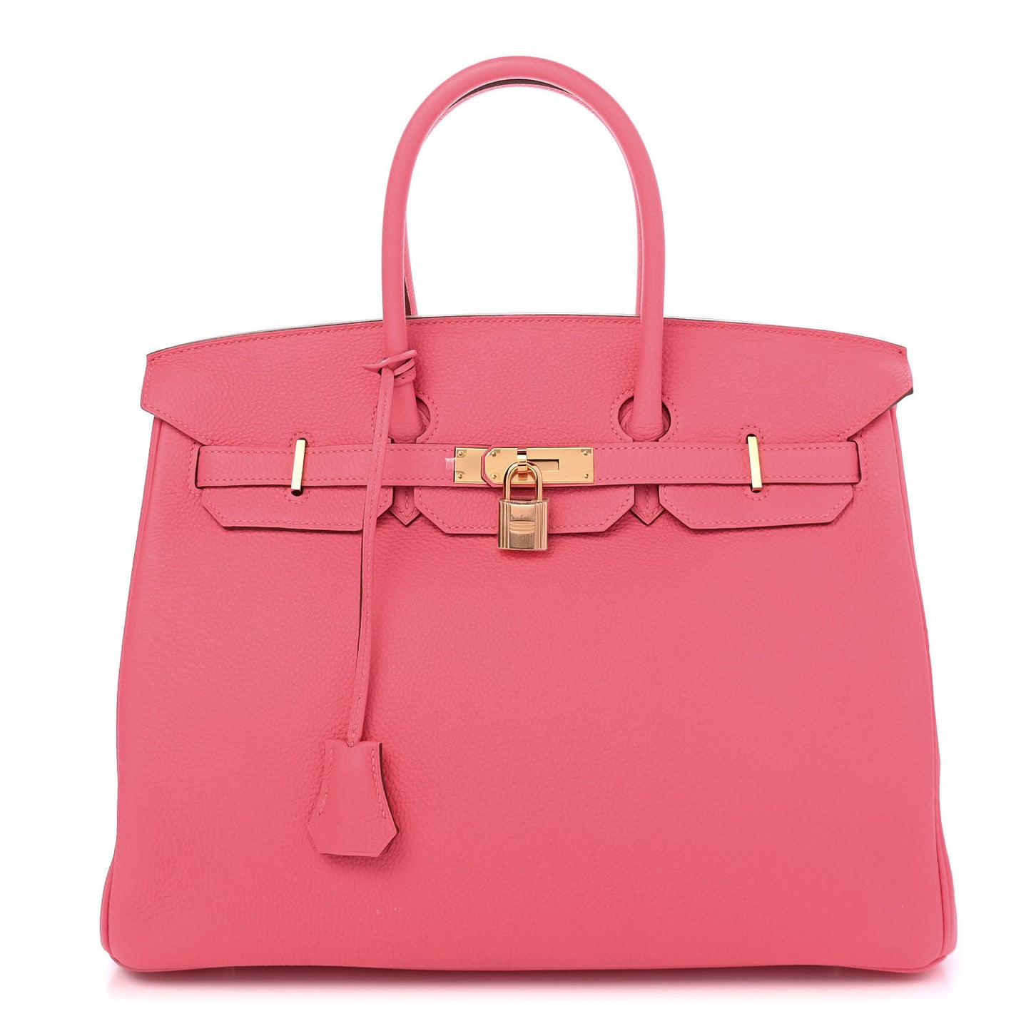 Togo Birkin 35 Rose Lipstick