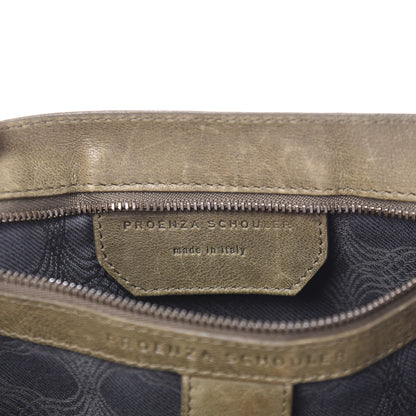 Proenza Schouler Lambskin Medium PS1 Satchel Military 8 of 22