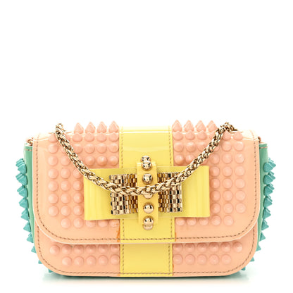 Christian Louboutin Patent Spiked Sweety Charity Crossbody Bag Multicolor 1 of 13