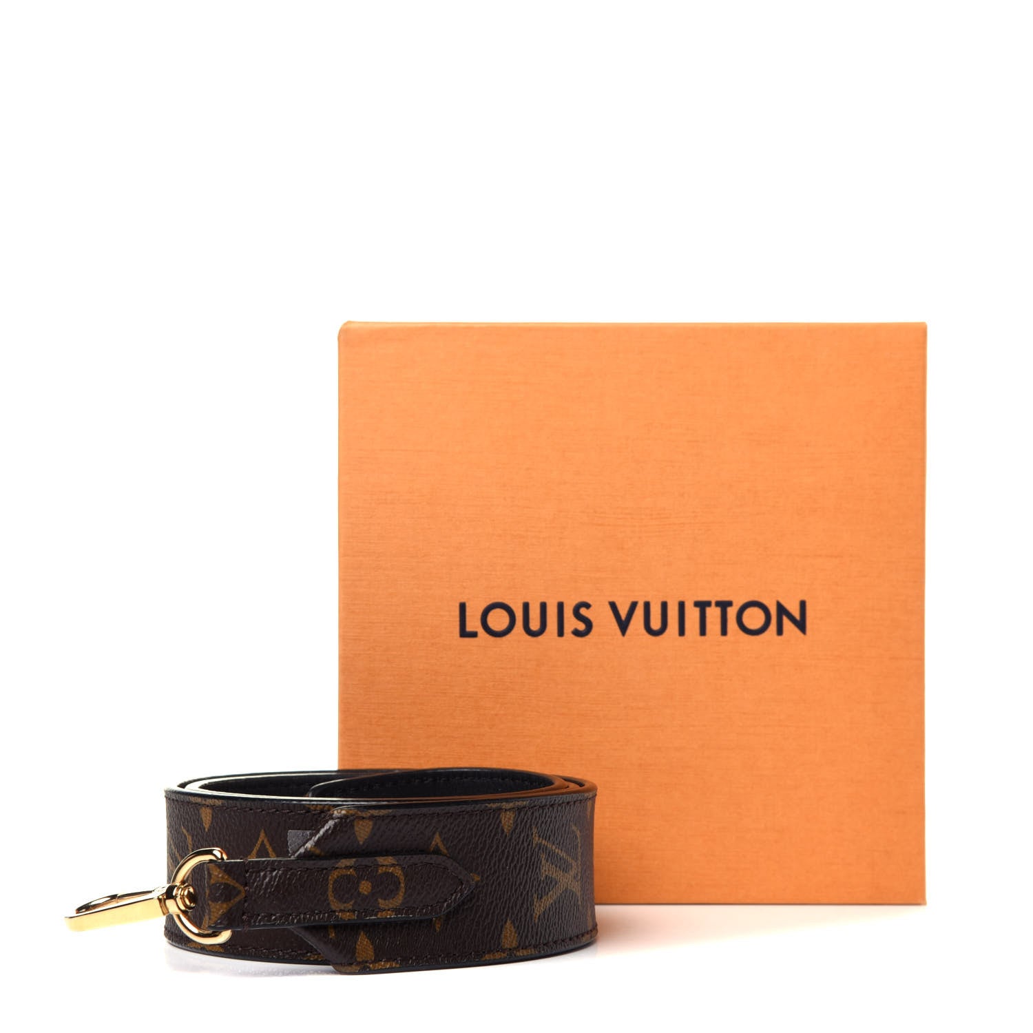 Louis Vuitton Monogram Bandouliere Shoulder Strap Black 8 of 8