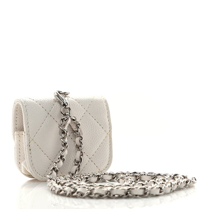 Chanel Caviar Quilted Airpods Pro Case White 2 of 10