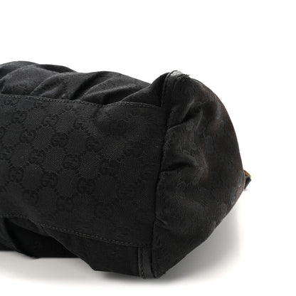 Gucci Monogram Large D Ring Hobo Black 10 of 10