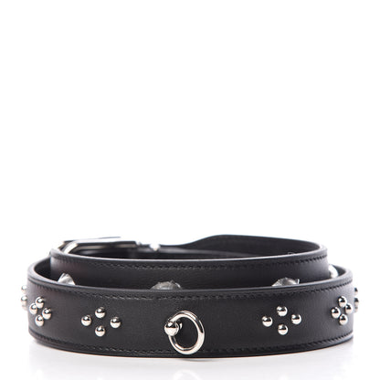 Hermes Swift Studded Carnaby Losange Shoulder Strap Black 2 of 5