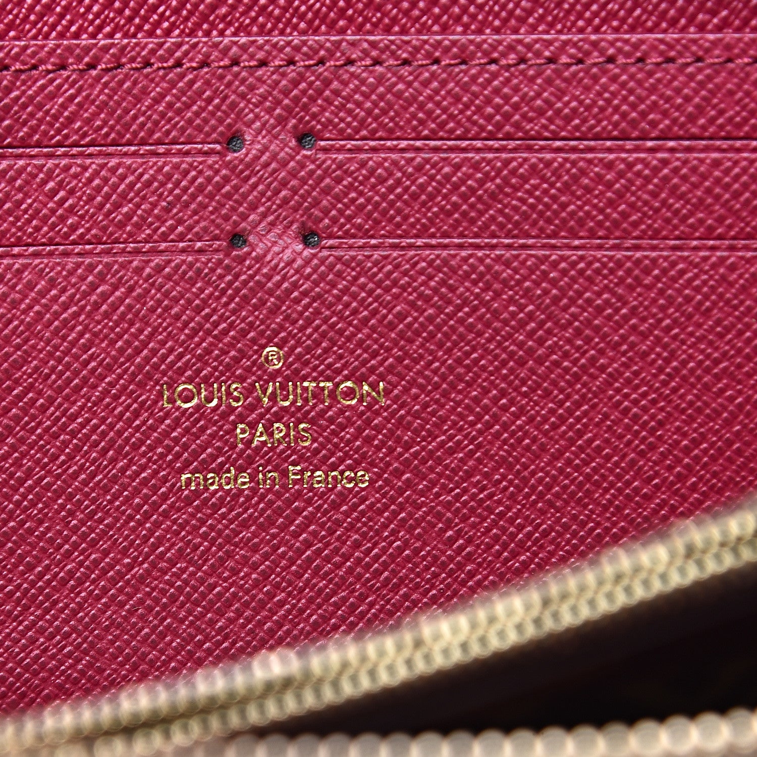 Louis Vuitton Monogram Clemence Wallet Fuchsia 5 of 13