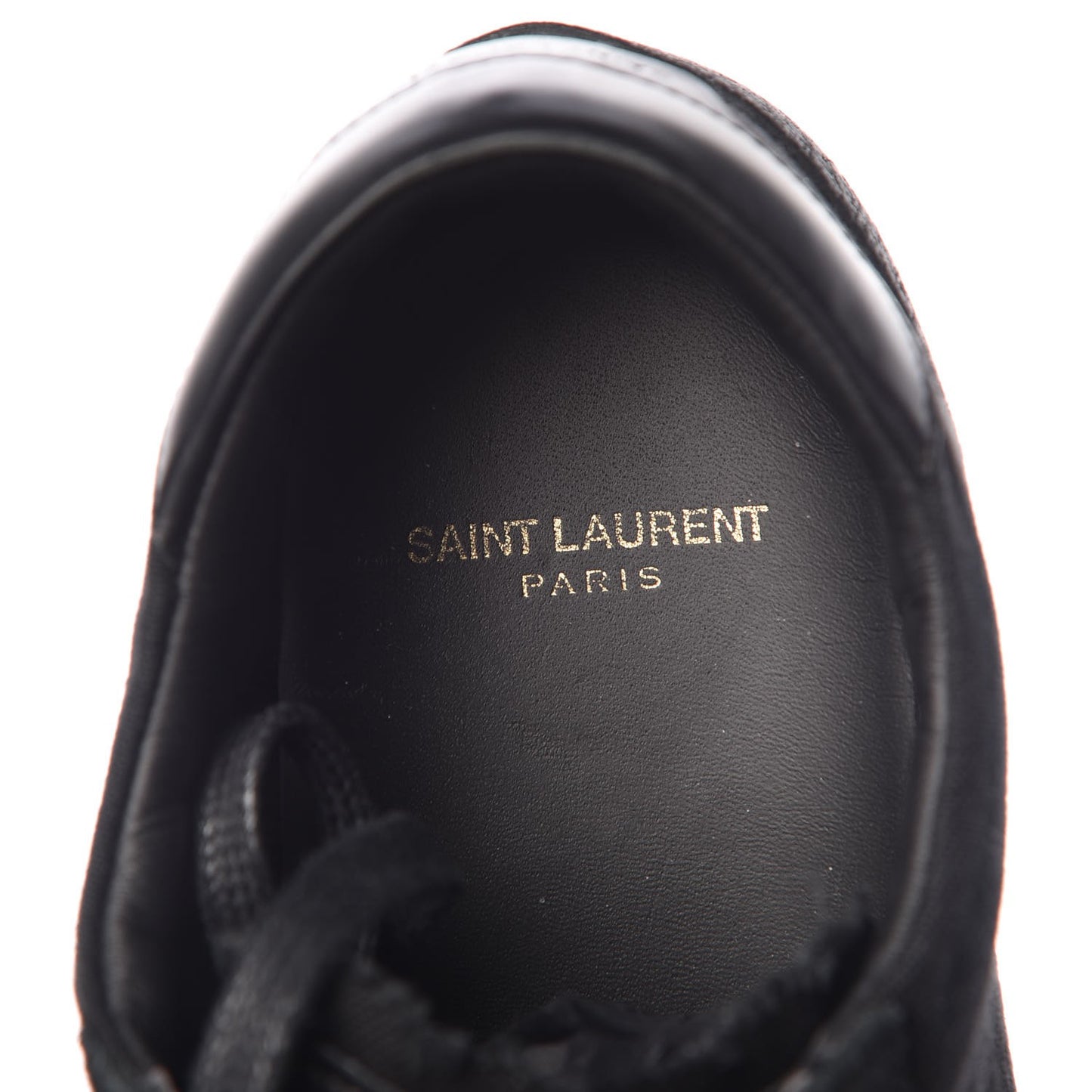 Distressed Canvas Men's Court Classic Sneakers 40 Black