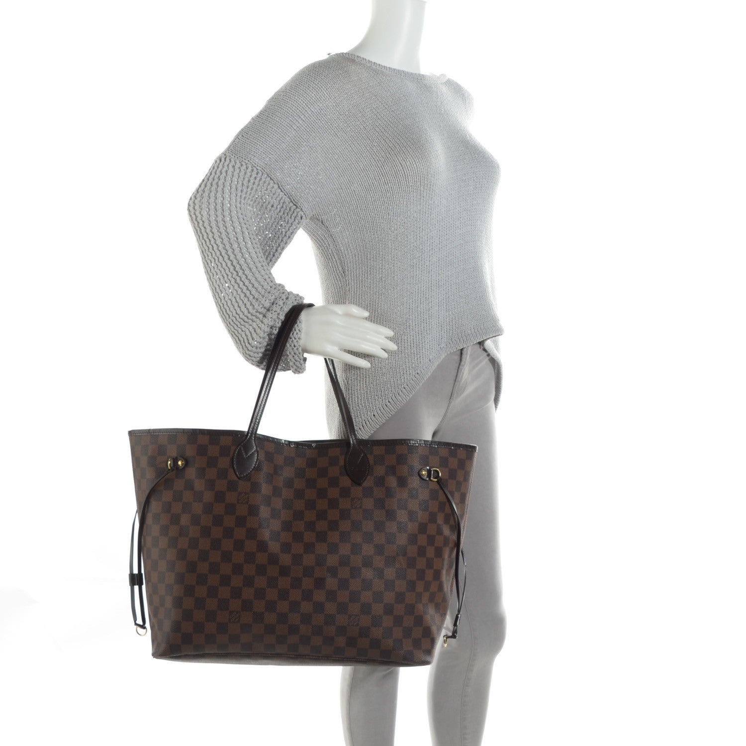 Louis Vuitton Damier Ebene Neverfull GM 2 of 8