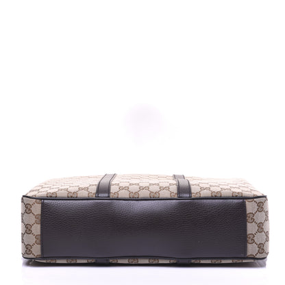 Gucci Monogram Briefcase Dark Brown 11 of 15