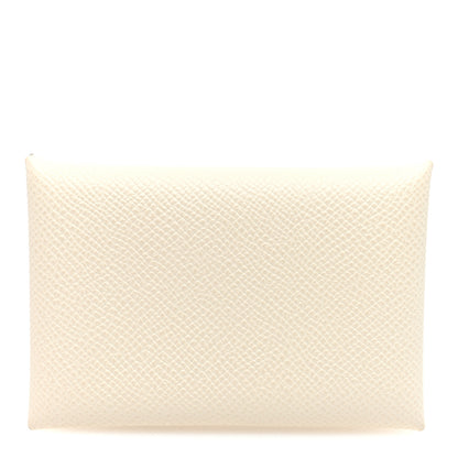 Hermes Epsom Calvi Card Case Craie 1 of 7