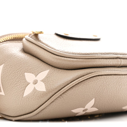 Louis Vuitton Empreinte Mini Bumbag Tourterelle Cream 8 of 9