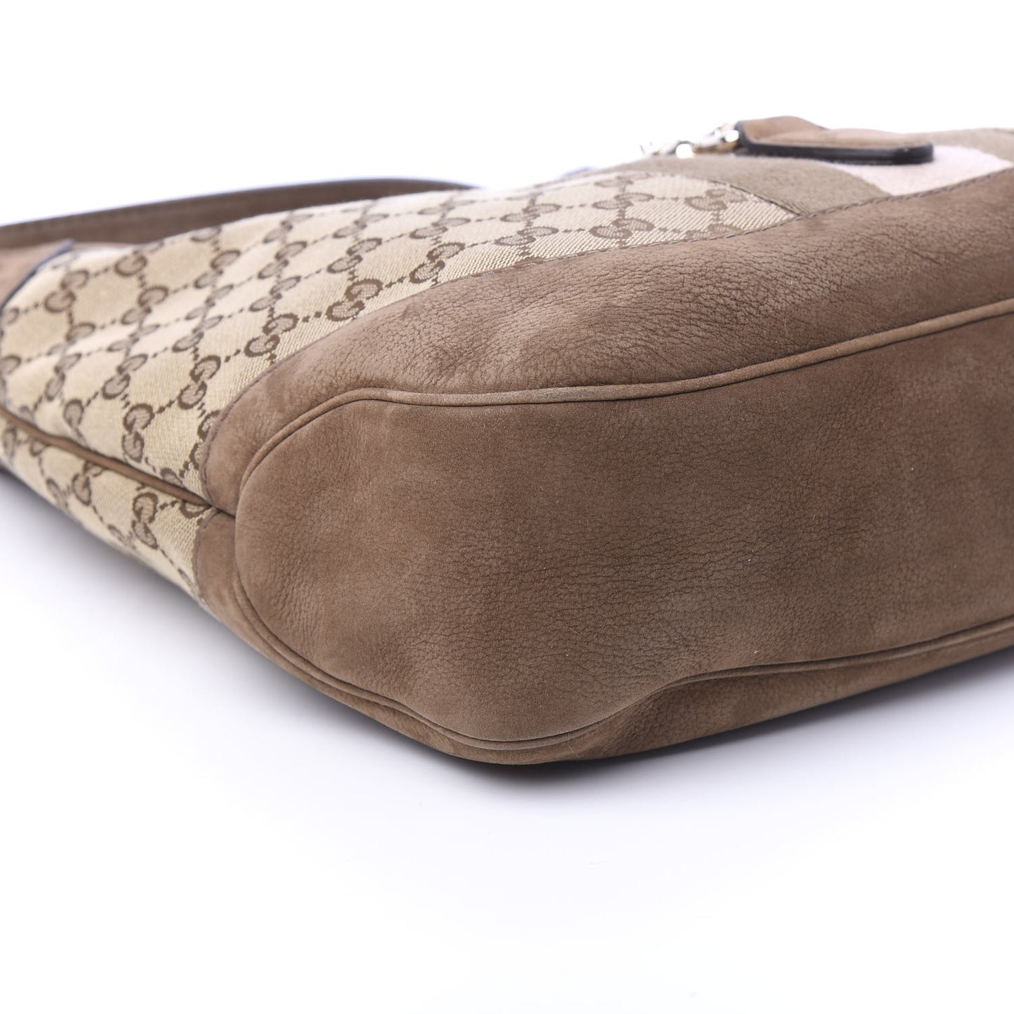 Monogram Web Medium Jackie O Hobo Brown