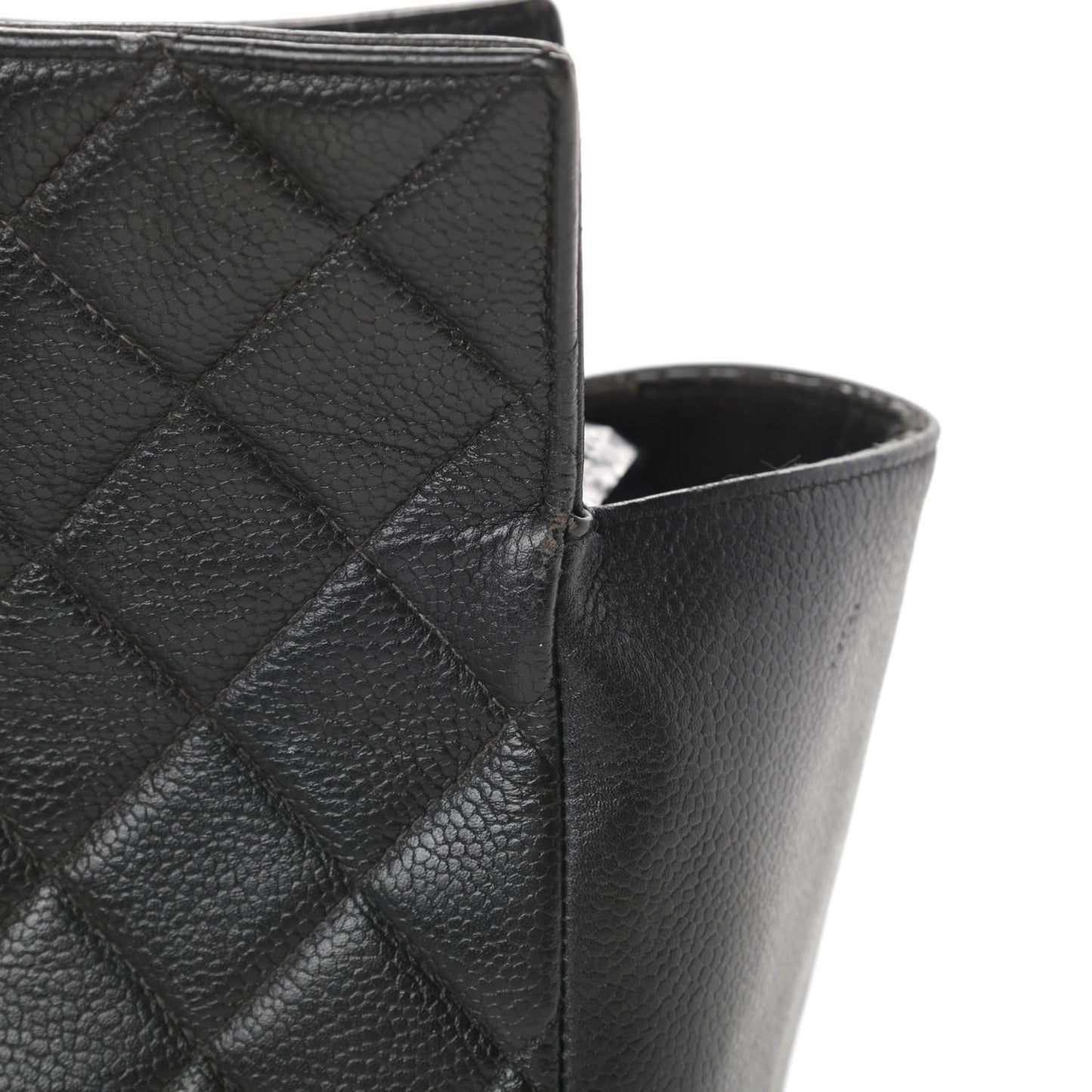 Caviar Quilted Timeless CC Tote Black