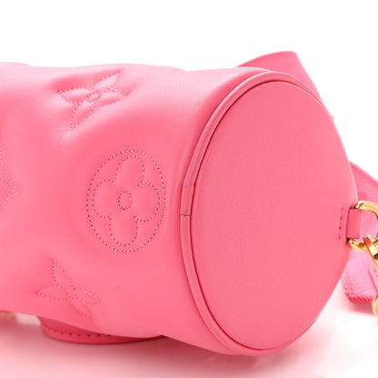 Louis Vuitton Calfskin Bubblegram Papillon BB Dragon Fruit 9 of 9