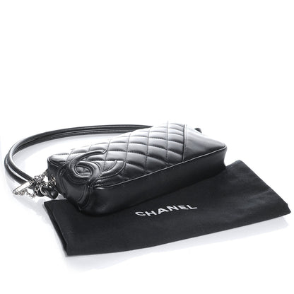 Chanel Calfskin Quilted Cambon Pochette Black 4 of 7