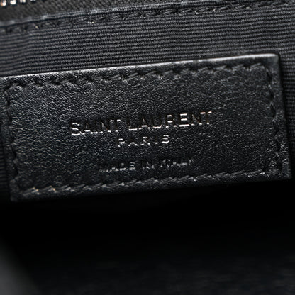 Saint Laurent Crinkled Calfskin Matelasse Monogram Large Niki Shopper Tote Black 6 of 17