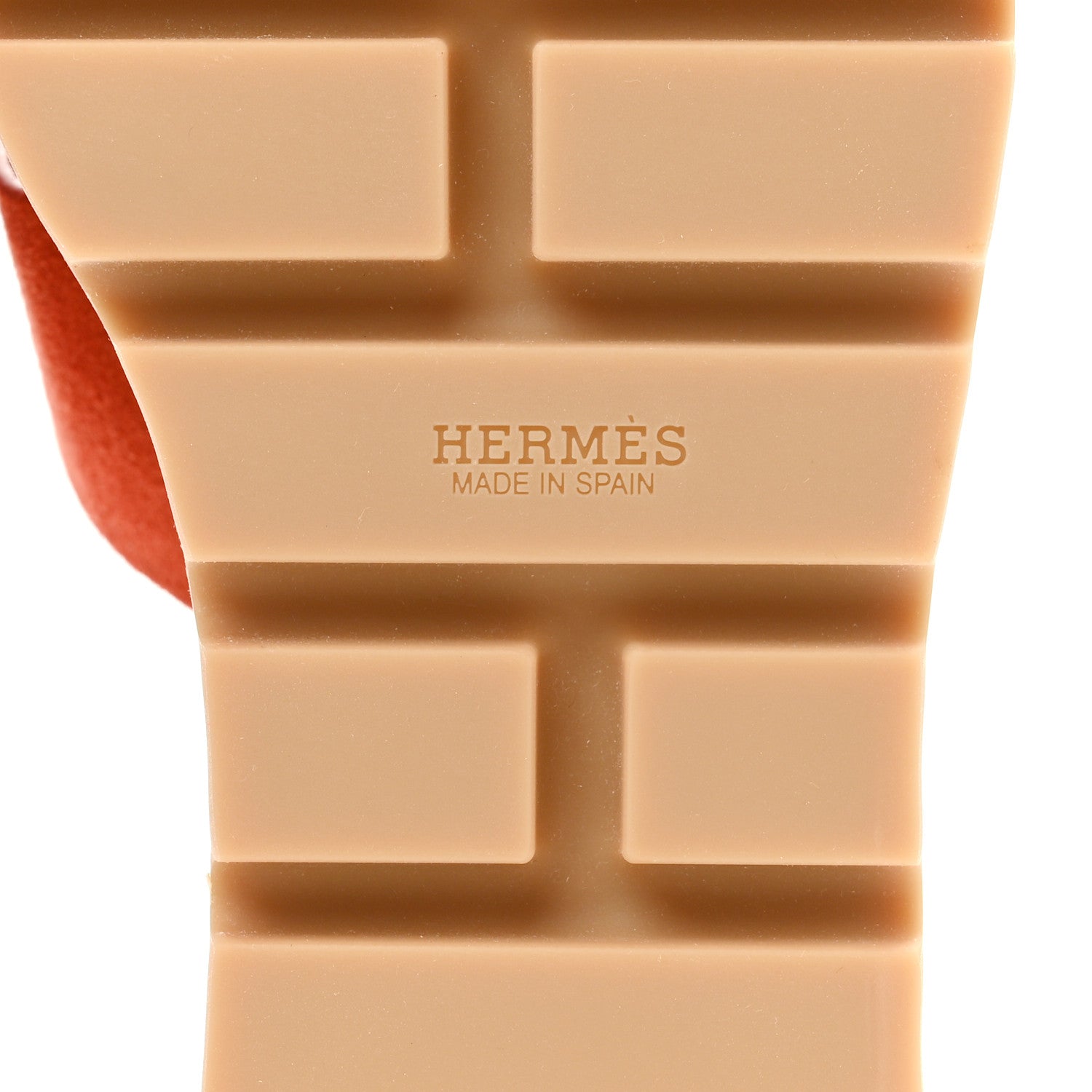 Hermes Suede Goatskin Cork Eze 30 Sandals 40 Orange Brulee 8 of 10