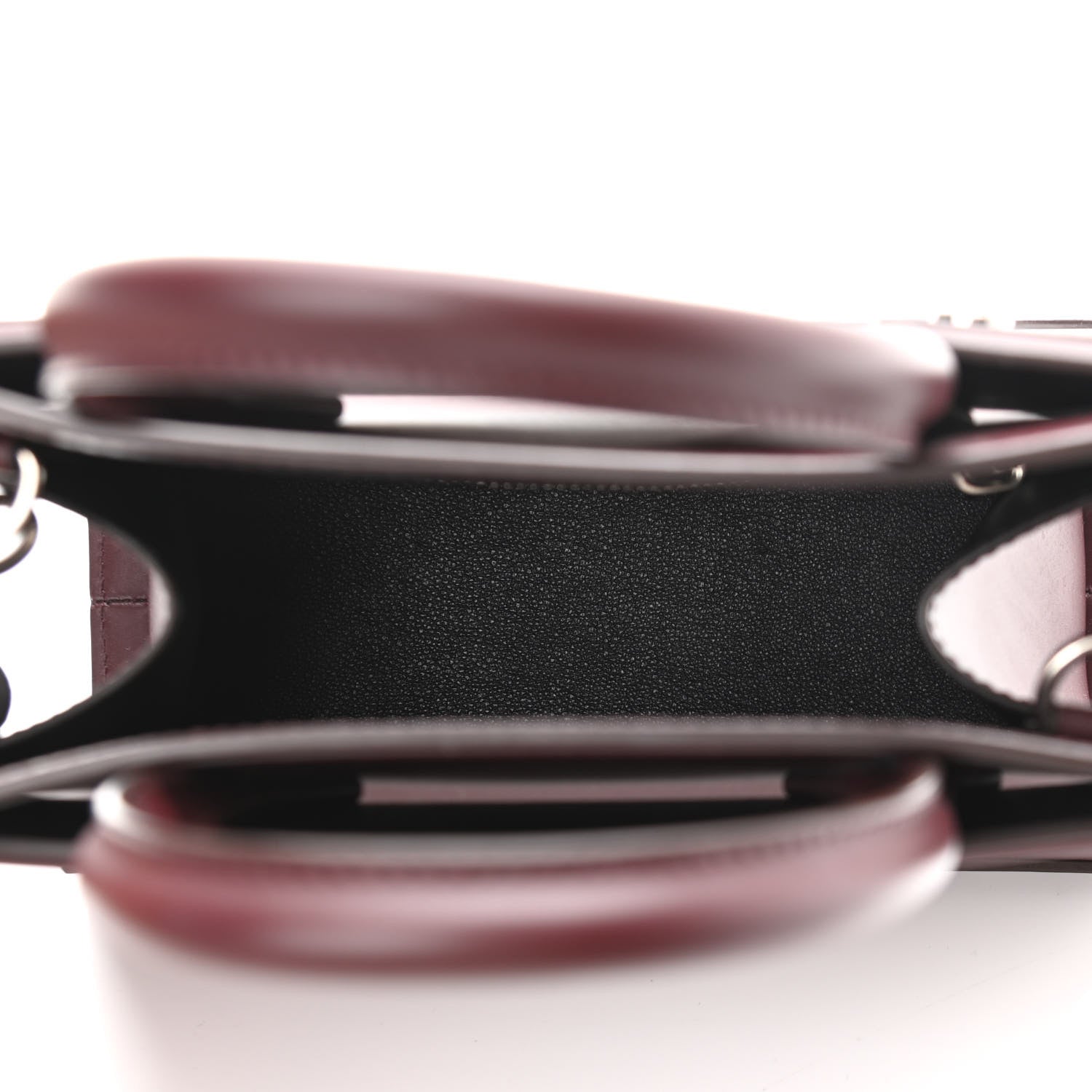 Givenchy Smooth Calfskin Mini Horizon Satchel Oxblood 5 of 9