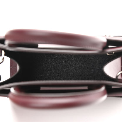 Givenchy Smooth Calfskin Mini Horizon Satchel Oxblood 5 of 9