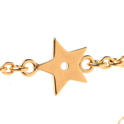 Christian Dior Crystal Heart Bracelet Gold 5 of 6