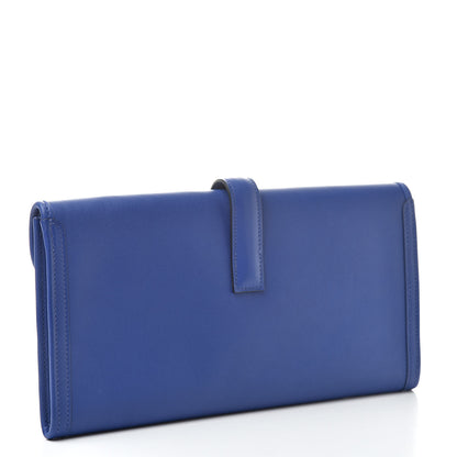 Hermes Swift Jige Elan 29 Clutch Bleu Electrique 3 of 7