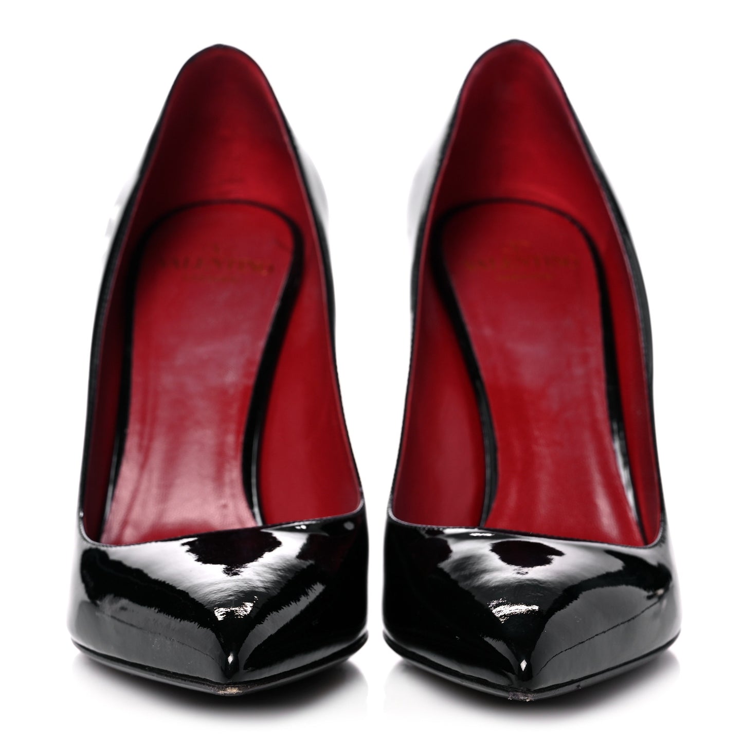 Patent VLTN 105mm Pumps 36.5 Black White