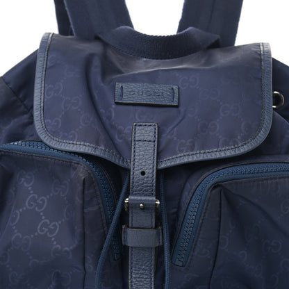 Gucci Nylon Monogram Medium Light Single Buckle Backpack Tide 8 of 12