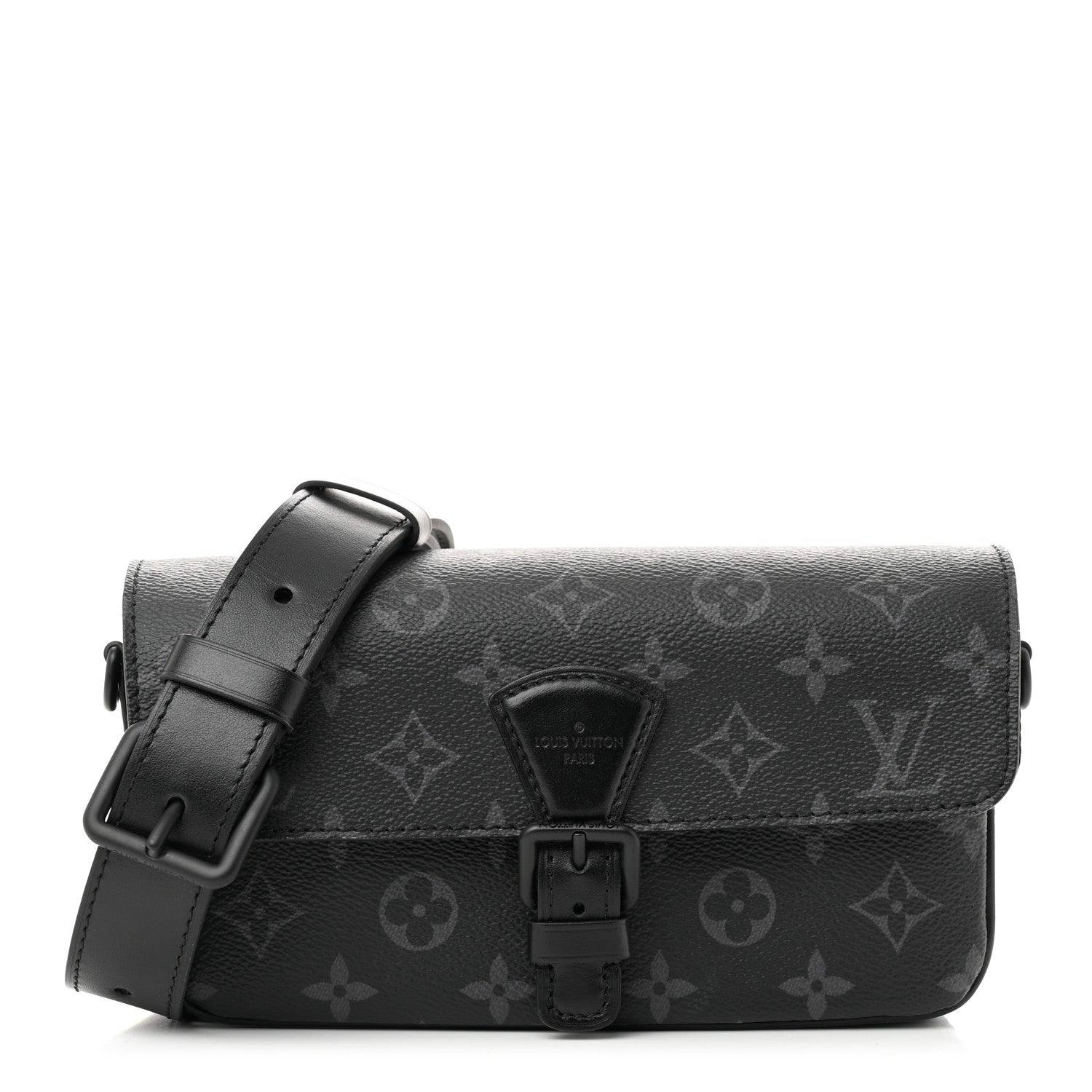 Louis Vuitton Monogram Eclipse Montsouris Wearable Wallet 1 of 9