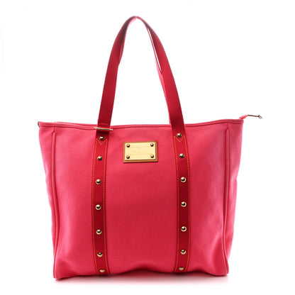 Louis Vuitton Toile Antigua Cabas GM Pink 1 of 11