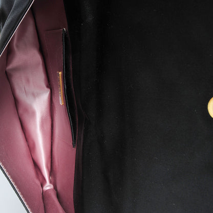 Prada Satin Evening Clutch Black 5 of 9