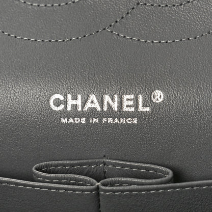 Chanel Caviar Quilted Jumbo Double Flap Grey 6 of 9