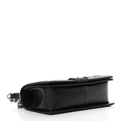 Chanel Caviar Quilted Medium Boy Flap Black 4 of 12