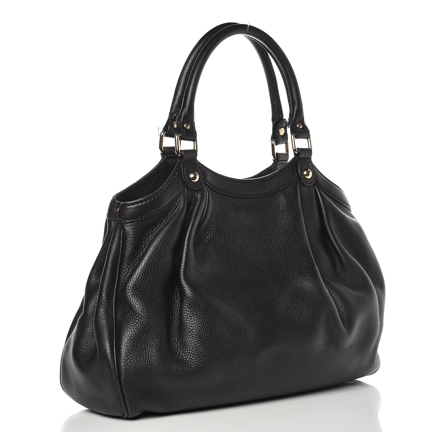 Gucci Calfskin Medium Sukey Tote Black 3 of 9