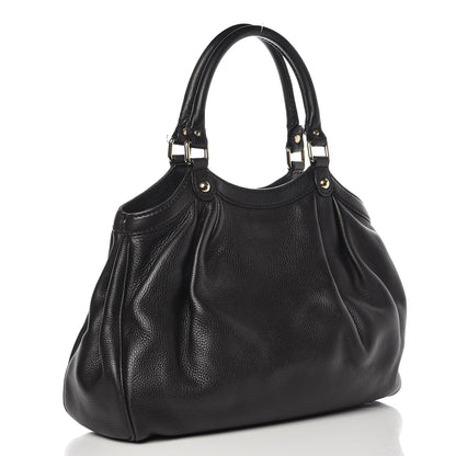 Gucci Calfskin Medium Sukey Tote Black 3 of 9