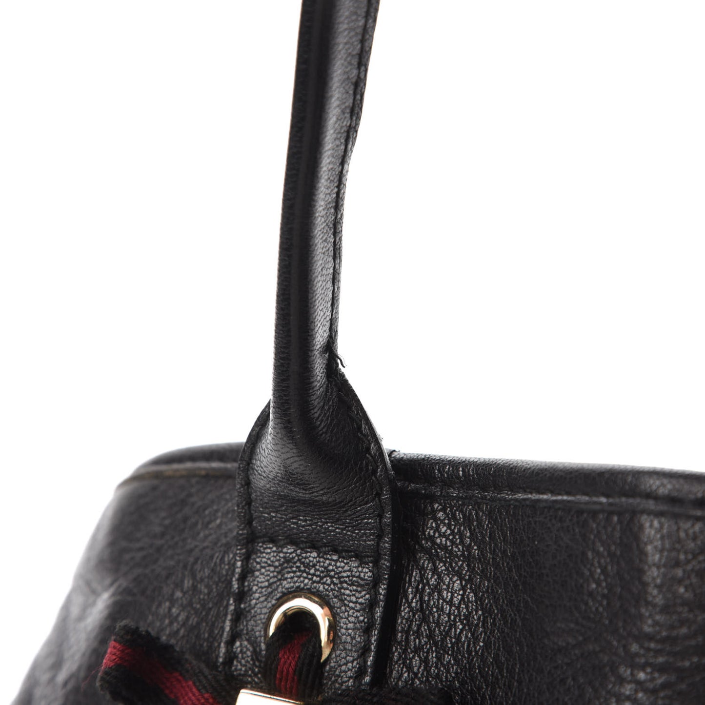 Calfskin Medium Princy Tote Black