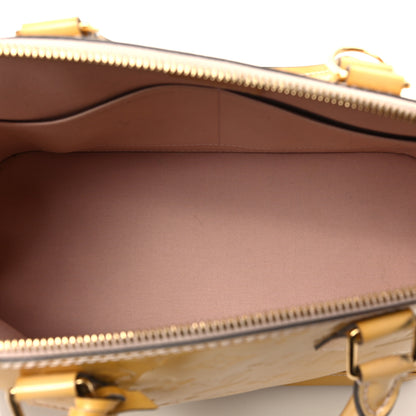 Louis Vuitton Vernis Alma MM Citrine 4 of 9