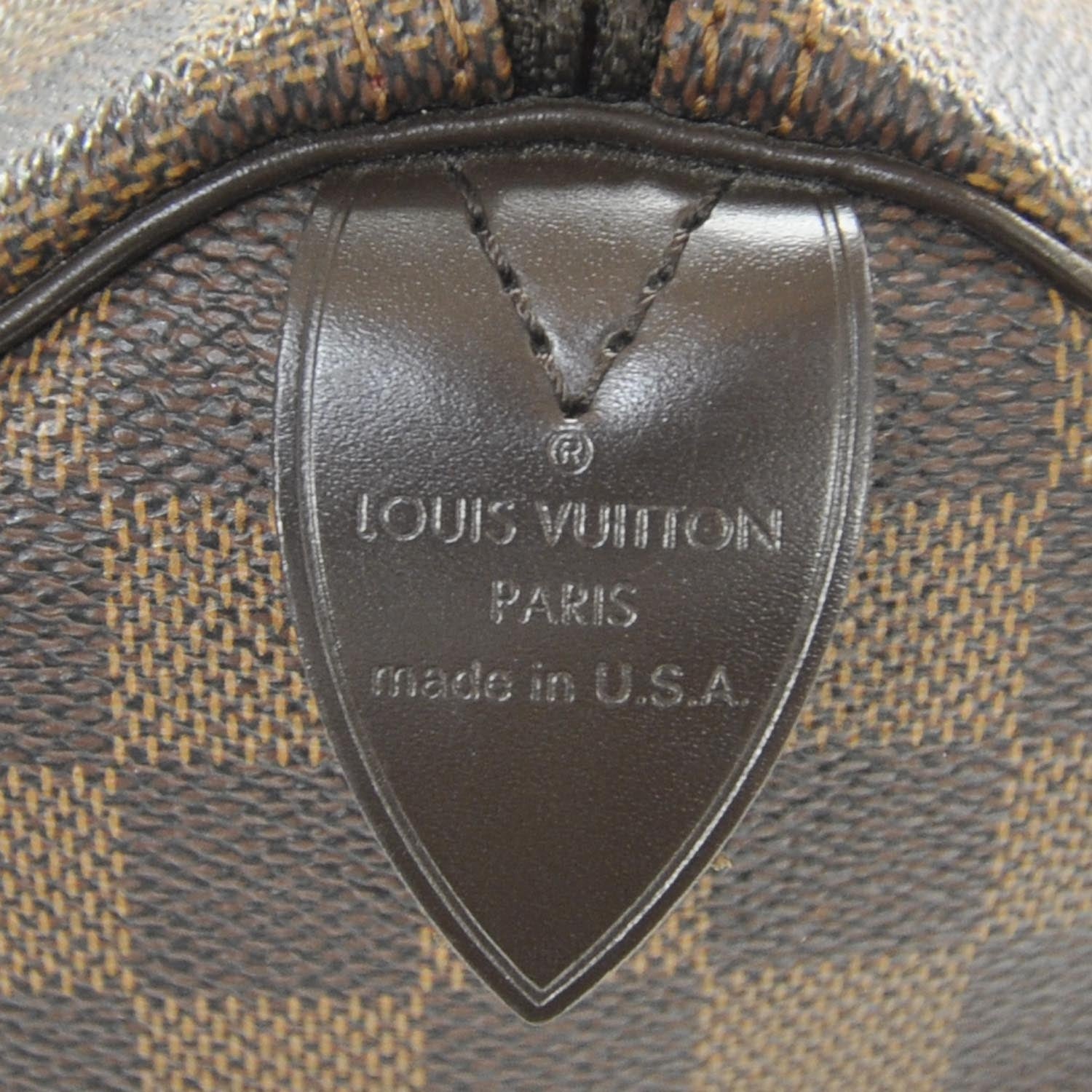 Louis Vuitton Damier Ebene Speedy 25 7 of 9