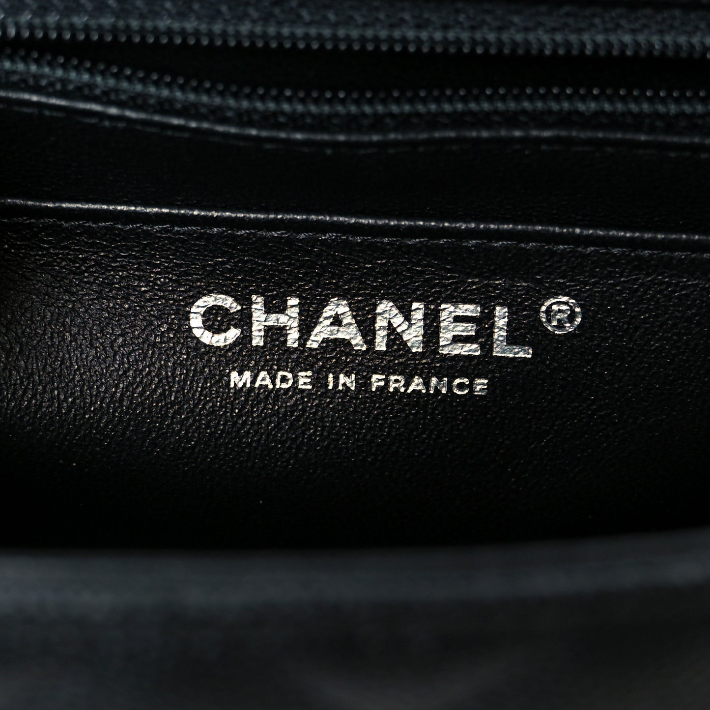 Caviar Quilted Mini Rectangular Flap Black