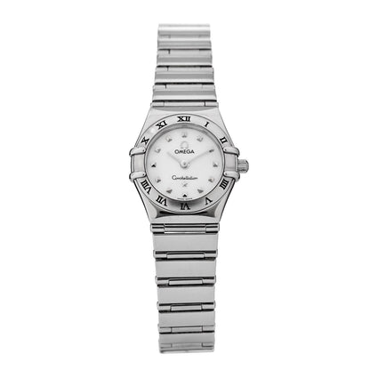 Omega Stainless Steel Mother of Pearl 22mm Constellation My Choice Quartz Watch 1561.71.00 1 of 4