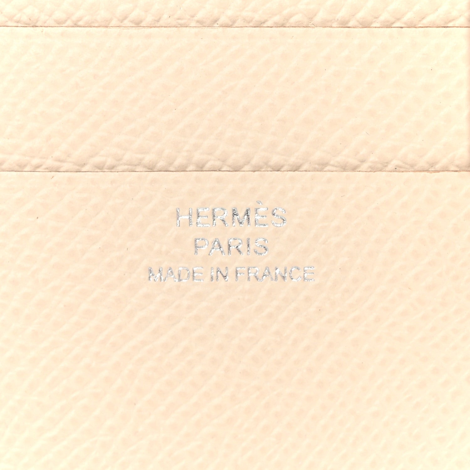 Hermes Epsom H Passant Compact Wallet Craie 6 of 8