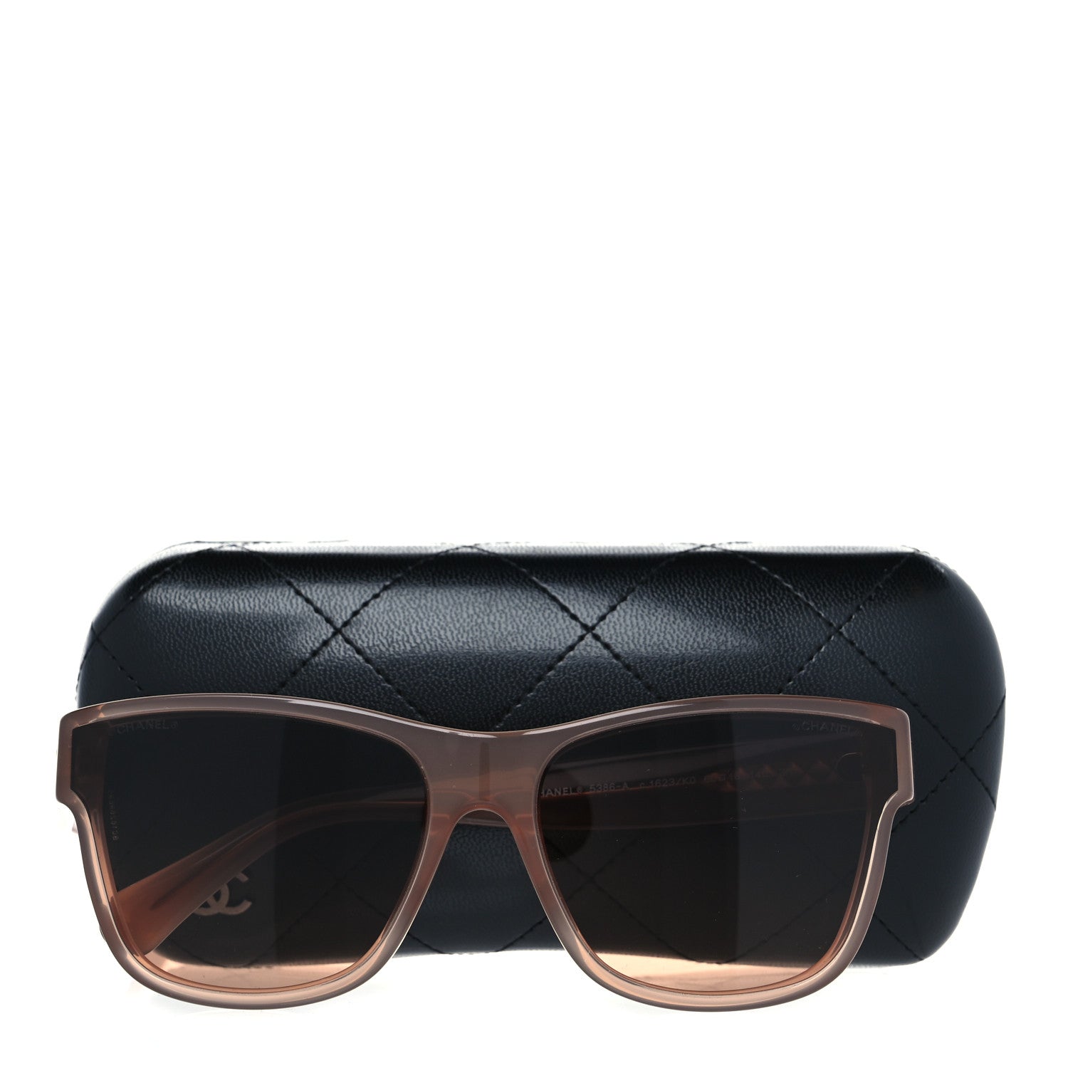 Chanel Acetate Butterfly CC Sunglasses 5386-A Light Pink 9 of 9