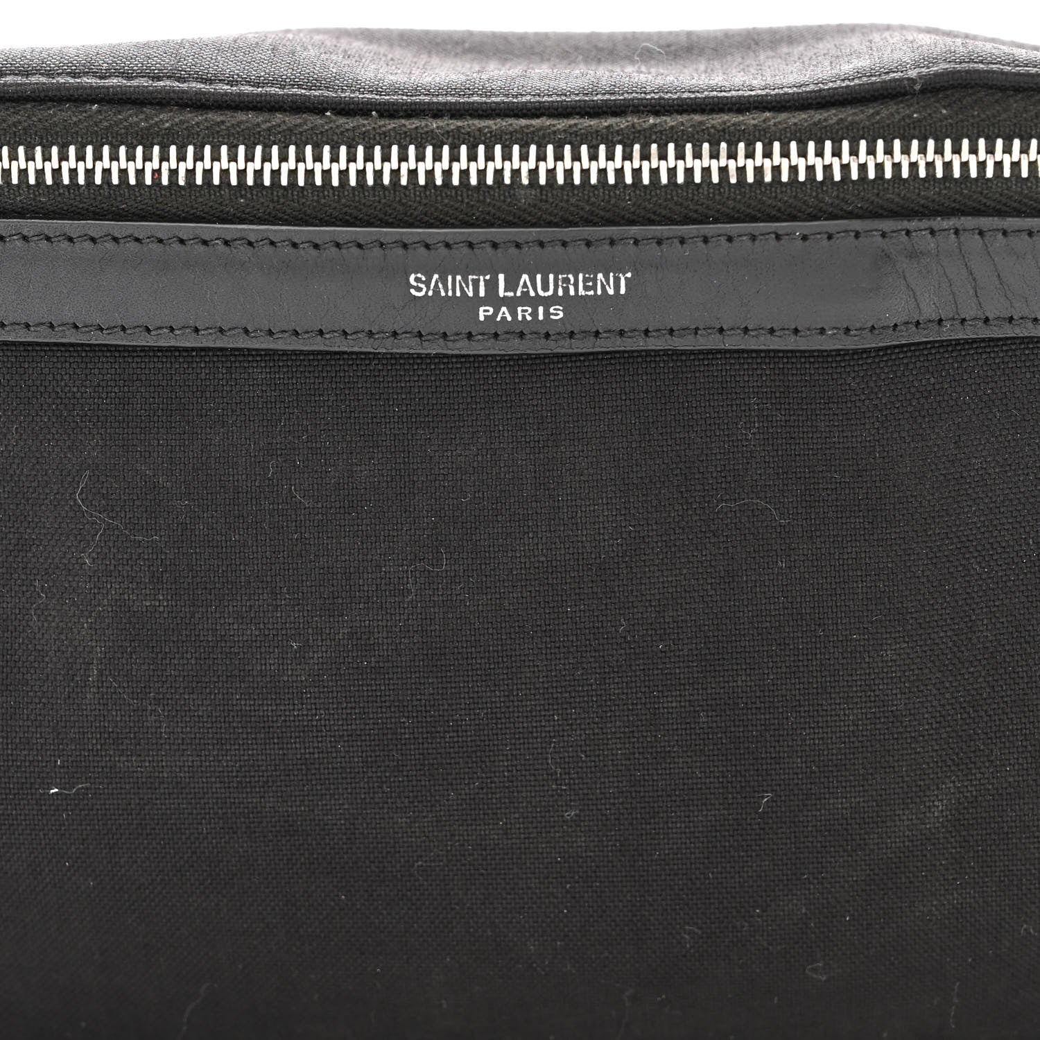 Saint Laurent Canvas Classic Belt Bag Black 8 of 10