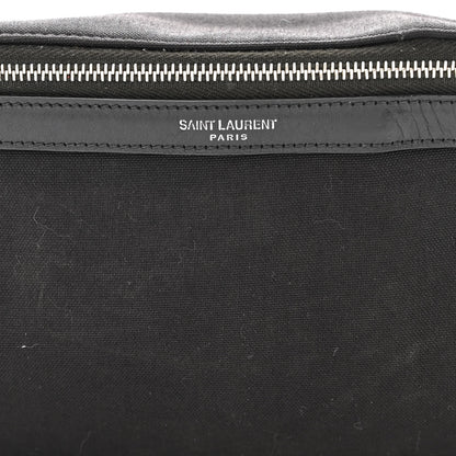 Saint Laurent Canvas Classic Belt Bag Black 8 of 10
