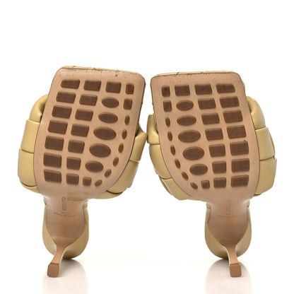 Bottega Veneta Nappa Maxi Intrecciato Lido Mule Sandals 39 Tapioca 5 of 7