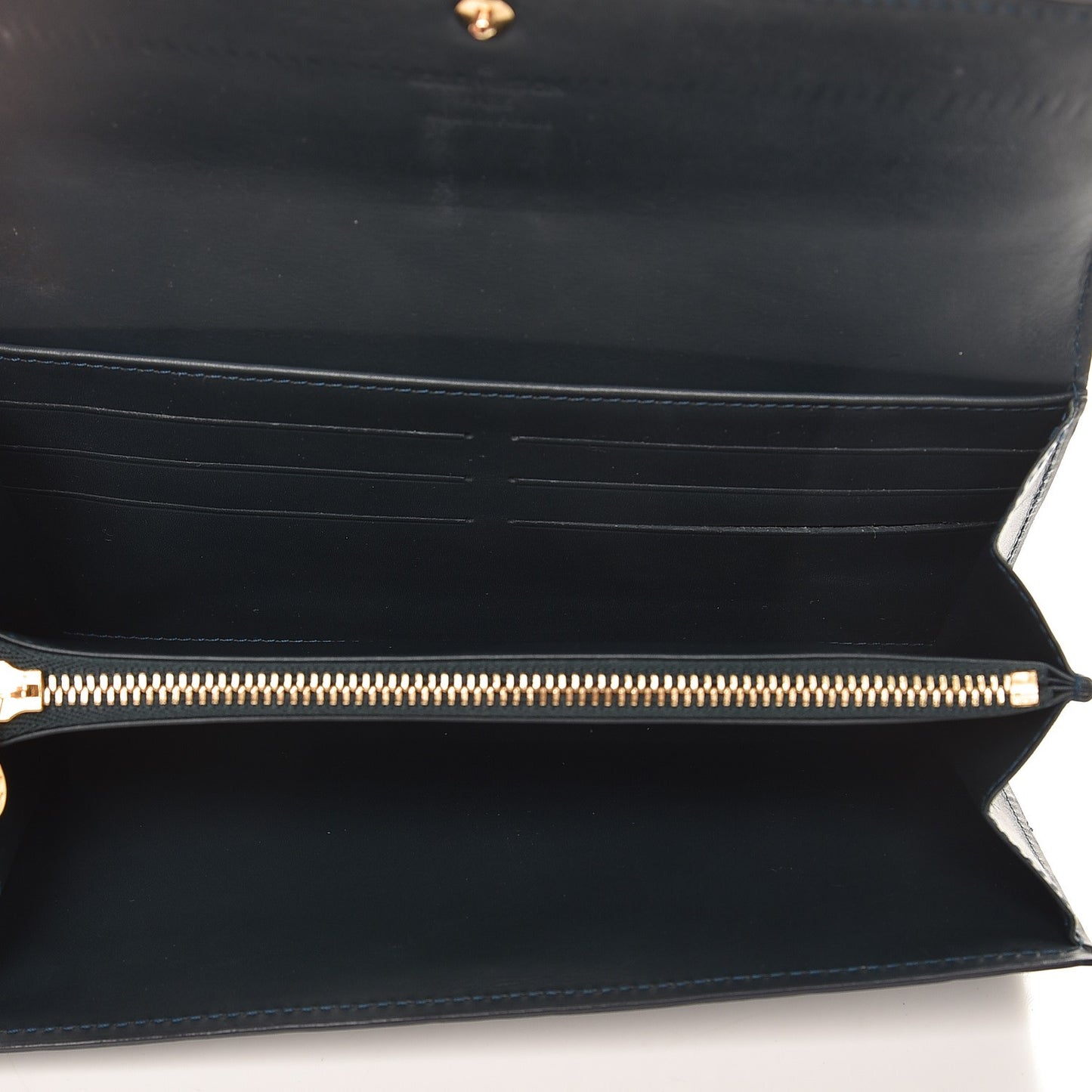 Vernis Sarah Wallet Blue Nuit