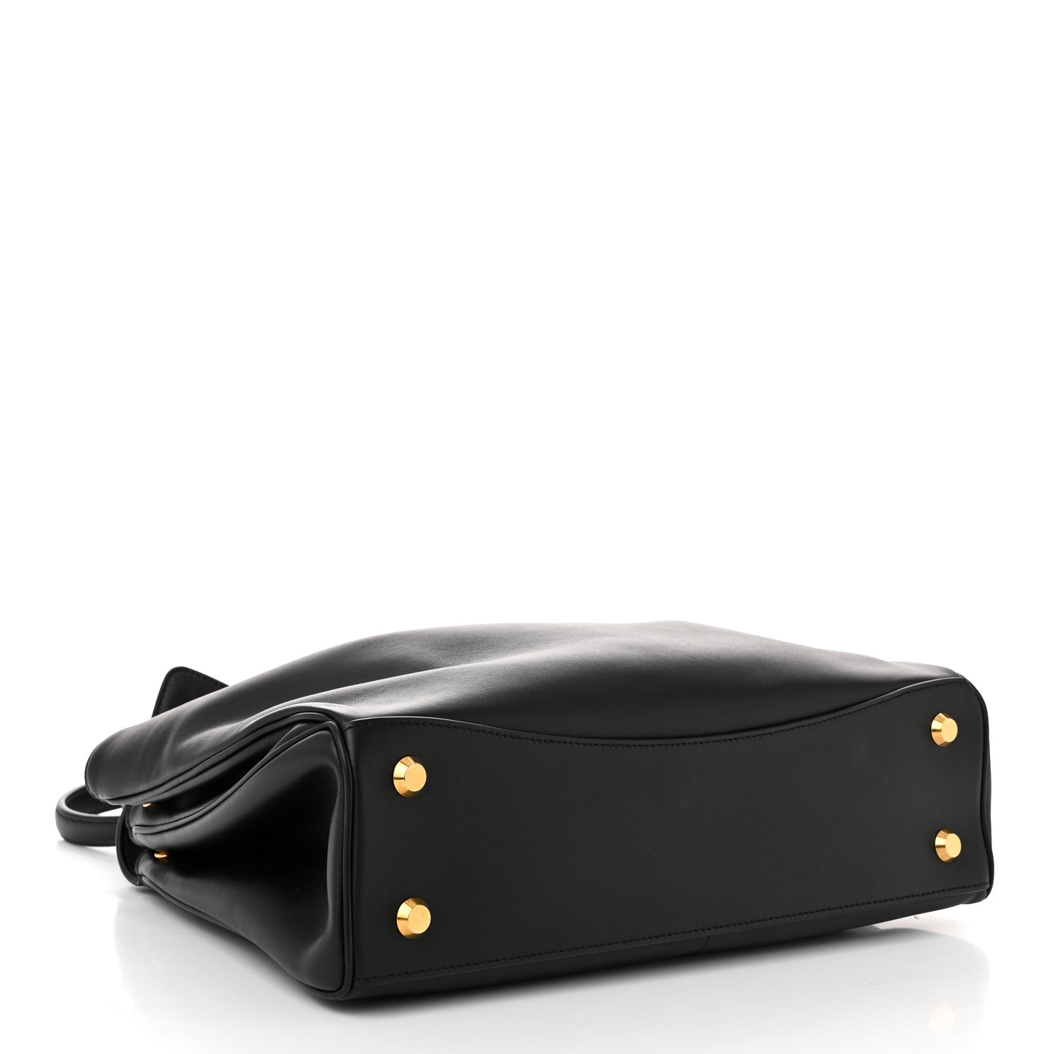 Balenciaga Natural Smooth Calfskin Medium Rodeo Top Handle Handbag Black 4 of 12