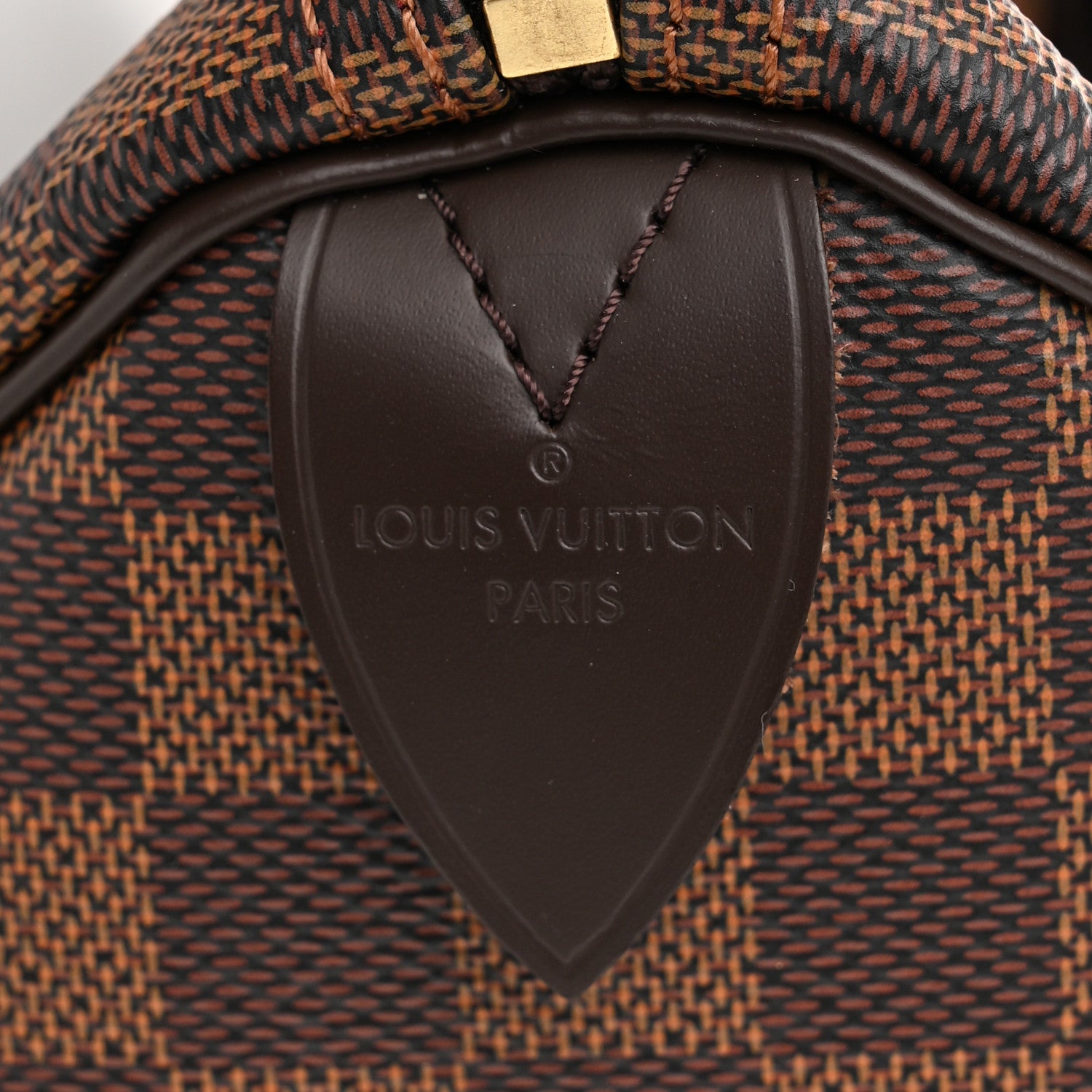 Louis Vuitton Damier Ebene Speedy 25 6 of 9