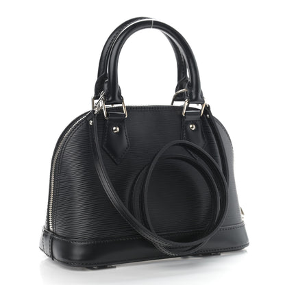 Louis Vuitton Epi Alma BB Black 3 of 11
